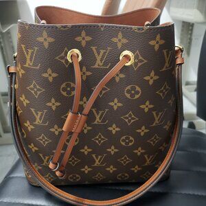 LOUIS VUITTON Monogram NeoNoe Bucket Bag-No Box